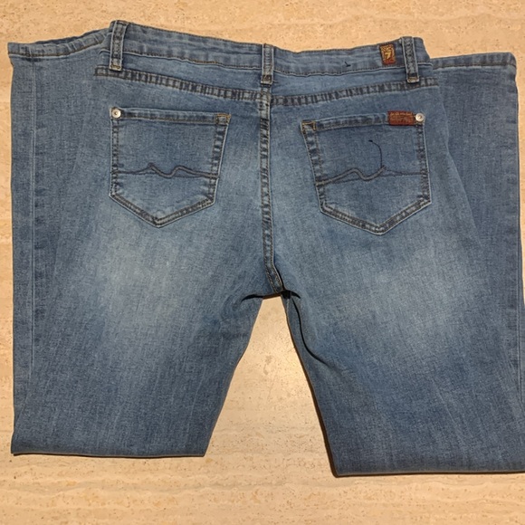 For all mankind 7 jeans Slimmy style size 12 - Picture 4 of 8